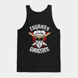 Culinary Gangster The Best Cook In The Kitchen Pun Tank Top